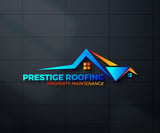 Company/TP logo - "Prestige Roofing"