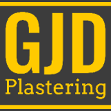 Company/TP logo - "GJD PLASTERING LTD"