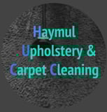 Company/TP logo - "Haymul Upholstery & Carpet Cleaning"