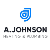 Company/TP logo - "A Johnson Heating & Plumbing LTD"