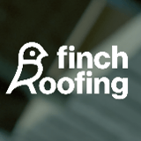 Company/TP logo - "Finch Roofing"