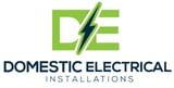 Company/TP logo - "Domestic Electrical Installations"
