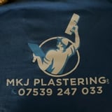 Company/TP logo - "MKJ Plastering"