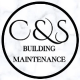 Company/TP logo - "C&S Building Maintenance"