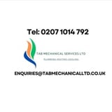Company/TP logo - "T A B Mechanical Services LTD"