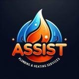 Company/TP logo - "Assist Plumbers"