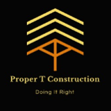 Company/TP logo - "PROPPER T CONSTRUCTION LTD"