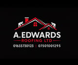 Company/TP logo - "A Edwards Roofing LTD"