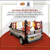 Company/TP logo - "Flash Electrical"