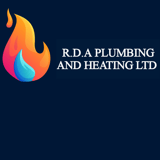 Company/TP logo - "R.D.A Plumbing and Heating Ltd"