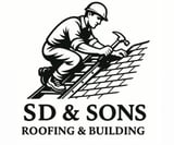 Company/TP logo - "SD & Sons Roofing & Building"