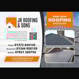 Company/TP logo - "JR Roofing & Sons"