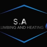 Company/TP logo - "S.A Plumbing & Heating"