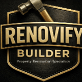 Company/TP logo - "Renovify Builder"