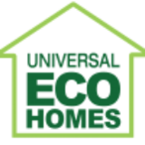 Company/TP logo - "Universal Eco Homes"