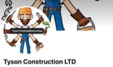 Company/TP logo - "Tyson Construction LTD"