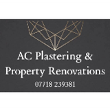Company/TP logo - "AC Plastering & Electrical"