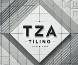 Company/TP logo - "TZA Tiling"