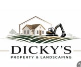 Company/TP logo - "Dickys Property and Landscaping"