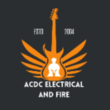 Company/TP logo - "ACDC Electrical and Fire"