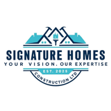 Company/TP logo - "SIGNATURE HOMES CONSTRUCTION LTD"
