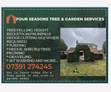 Company/TP logo - "Four Seasons Tree & Gardening Services "