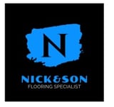 Company/TP logo - "Nick & Son Flooring Specialists"