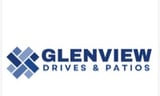 Company/TP logo - "Glenview Drives & Patios"