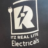 Company/TP logo - "Itz Real Lite Electrical"