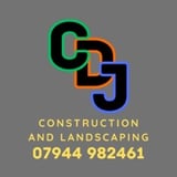 Company/TP logo - "CDJ Construction & Landscaping"