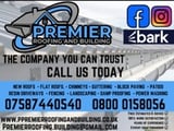 Company/TP logo - "Premier Roofing & Building"