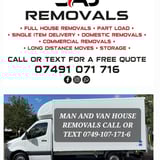 Company/TP logo - "Sab Removals"