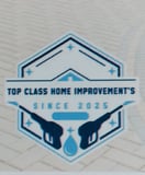 Company/TP logo - "Top Class Home Improvements"