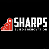 Company/TP logo - "Sharps Build & Renovation"