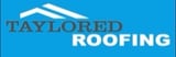 Company/TP logo - "Taylored Roofing"