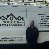 Company/TP logo - "5 Star Roofcare"