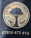 Company/TP logo - "Nicks Green Trees"
