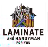 Company/TP logo - "Laminate & Handyman For You"