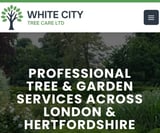 Company/TP logo - "White City Tree Care LTD"