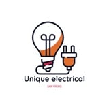 Company/TP logo - "Unique Electrical Services"