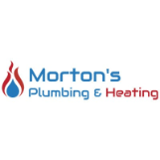 Company/TP logo - "Morton's Plumbing & Heating"