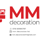 Company/TP logo - "MM Decoration"