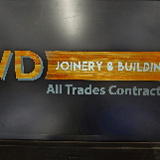 Company/TP logo - "WD JOINERY & BUILDING CONTRACTS LTD"