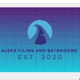 Company/TP logo - "Aleks Tiling & Bathrooms"