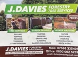 Company/TP logo - "J Davies Forestry Services"
