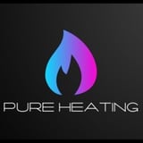 Company/TP logo - "Pure Heating"