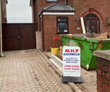 Company/TP logo - "M.H.P Building & Joinery"
