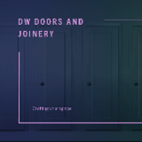Company/TP logo - "DW Service Doors and Joinery"