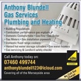 Company/TP logo - "Anthony Blundell Gas Services Plumbing and Heating"