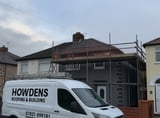 Company/TP logo - "Howdens Roofing & Building LTD"